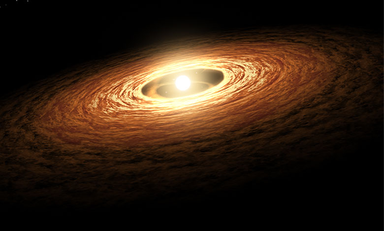 La NASA ha avuto la possibilità di vedere come si formano i pianeti accanto al nuovo sole